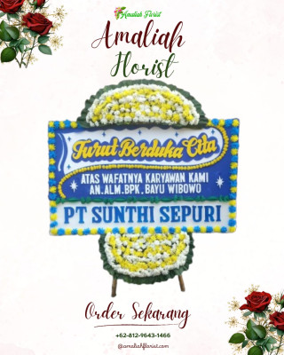 Papan Bunga Duka di Ciniru