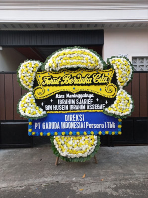 Papan Bunga Duka di Ciniru