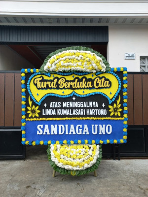 Papan Bunga Duka di Ciniru