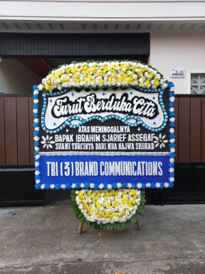 Papan Bunga Duka di Ciniru